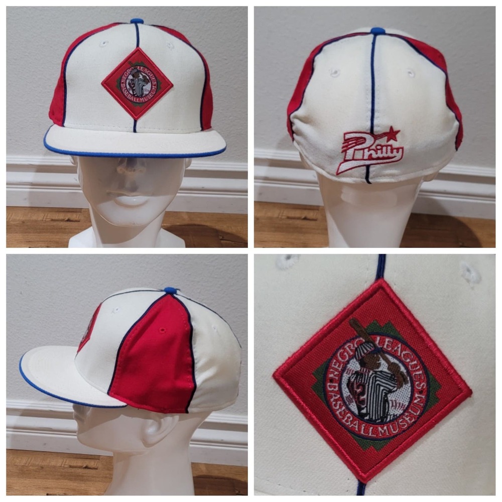 Headgear Wool Philadelphia Stars Negro Leagues Baseball Fitted Cap Hat